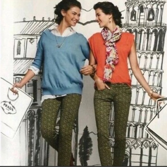 CABI #5007 Cornflower Blue Knit Lounge short sleeve pullover Sweater - Picture 6 of 6